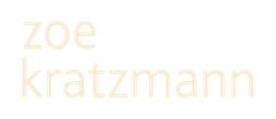 Logo for zoe kratzmann