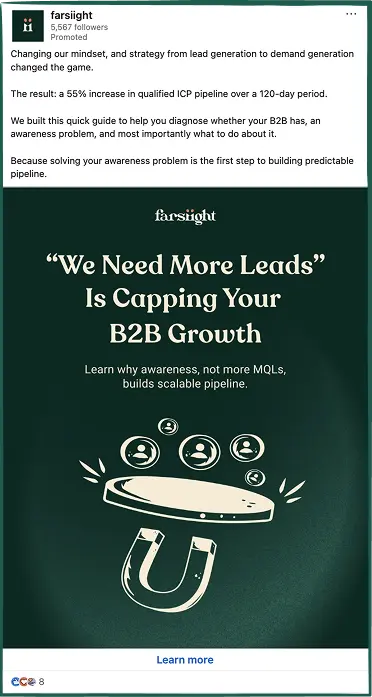 document ad linkedin ads