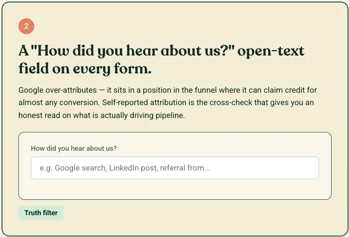How did you hear about us